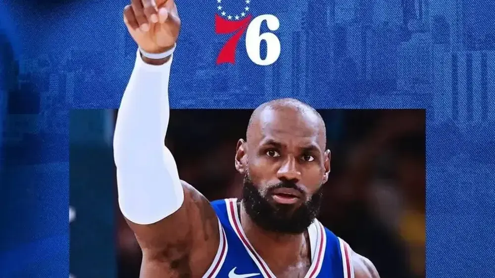 LeBron James no 76ers: novo armador para o título da NBA